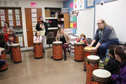 Drum lesson web